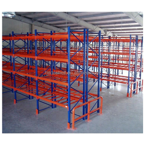 Wide Aisle Pallet Racking Heavy Duty Metal Rack Double Deep Clothes Racking System for Warehouse