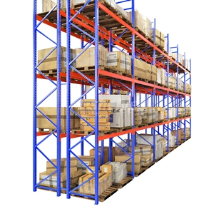 Anti-collision Upright Heavy Duty Rack For 1000kg Storage Forklift Working