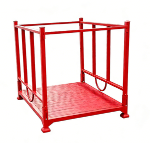 TER Metal Steel Pallet Racks 6-Layer Stackable Powder Coated Corrosion Protection