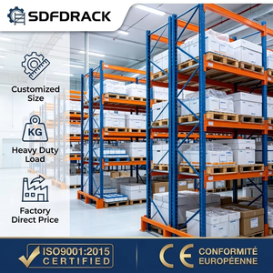 Heavy Duty Pharmaceutical Racks Steel Adjustable Selective Pallet Racking