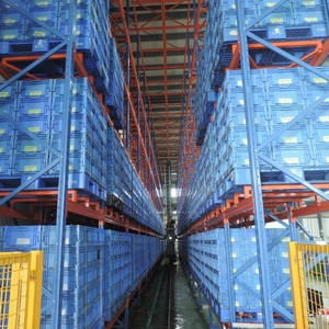 Automatic Storage and Retrieval System Pallet Racking Automated Warehouse ASRS System Stacker Crane