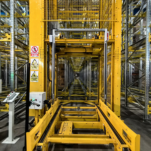 High Density Four Way Shuttle Rack Automated Warehouse Pallet Storage System Heavy Duty Steel ASRS Rack OEM Supplier