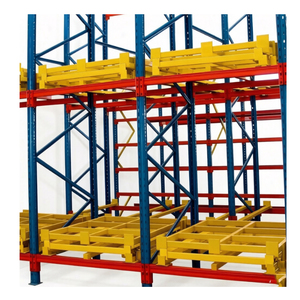 DJ Factory Industrial Push Back Pallet Rack System