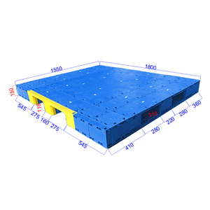 Heavy Duty Steel Reinforced Rackable Plastic Pallets