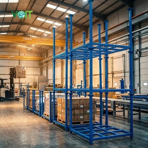 Detachable Metal Loading Stackable Pallet Rack