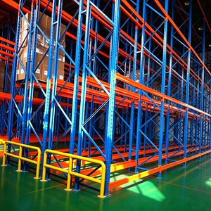 Back-to-back Combined Double Deep Heavy Duty Adjustable Steel Pallet Racking Maximize Vertical Warehouse Space Utilization