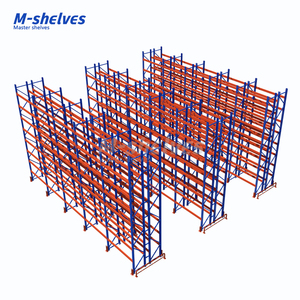 High Rise Heavy Metal Pallet Storage Shelf Rack
