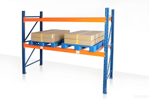 Quick Lock Selective Pallet Beam Rack, Adjustable Warehouse Storage Steel Racking for Forklift Direct Access