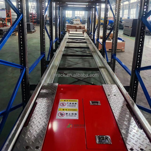 Automated Stackable Metal Shelves Storage Racks & Shelving Units Warehouse Asrs Pallet Shuttle Racking System