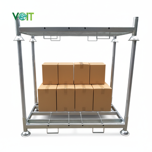 Metal Collapsible Rack For Pallet Storage