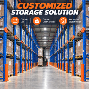Q235 Steel Coldroom Drive in Racking