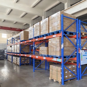 Heavy-Duty Iron Metal 5-Layer Adjustable Beam-Type Warehouse Rack Pallet Shuttle Racking Efficient Stacking