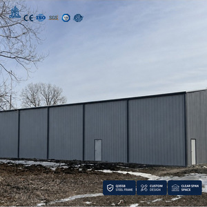Metal Warehouse Building High Bay Storage Facility Pallet Rack System